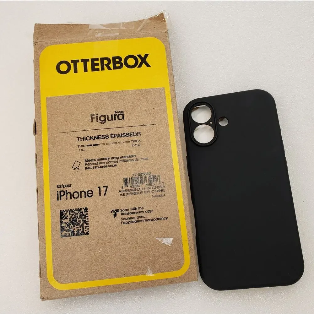 OTTERBOX Figura Series SLIM Case for iPhone 17 (Black)